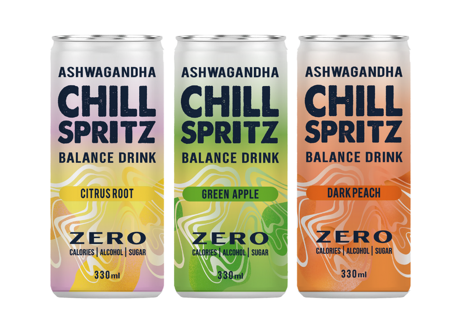 Chill Spritz Mixed Flavours - Fizzy drink can, 330 ml