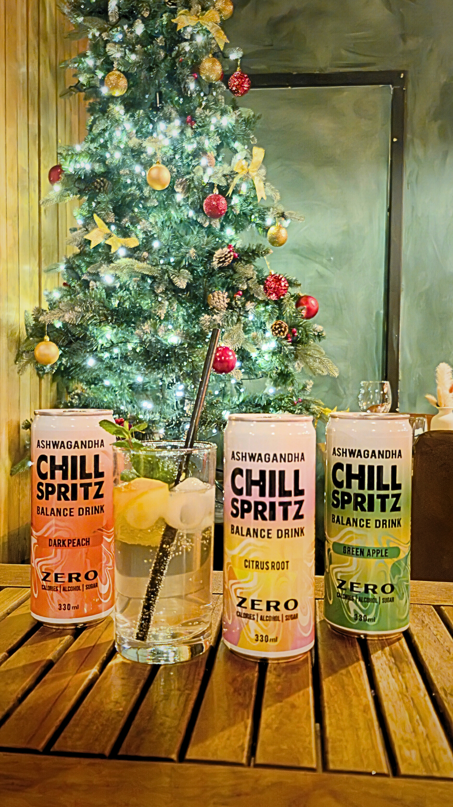 Chill Spritz Mixed Flavours - Fizzy drink can, 330 ml