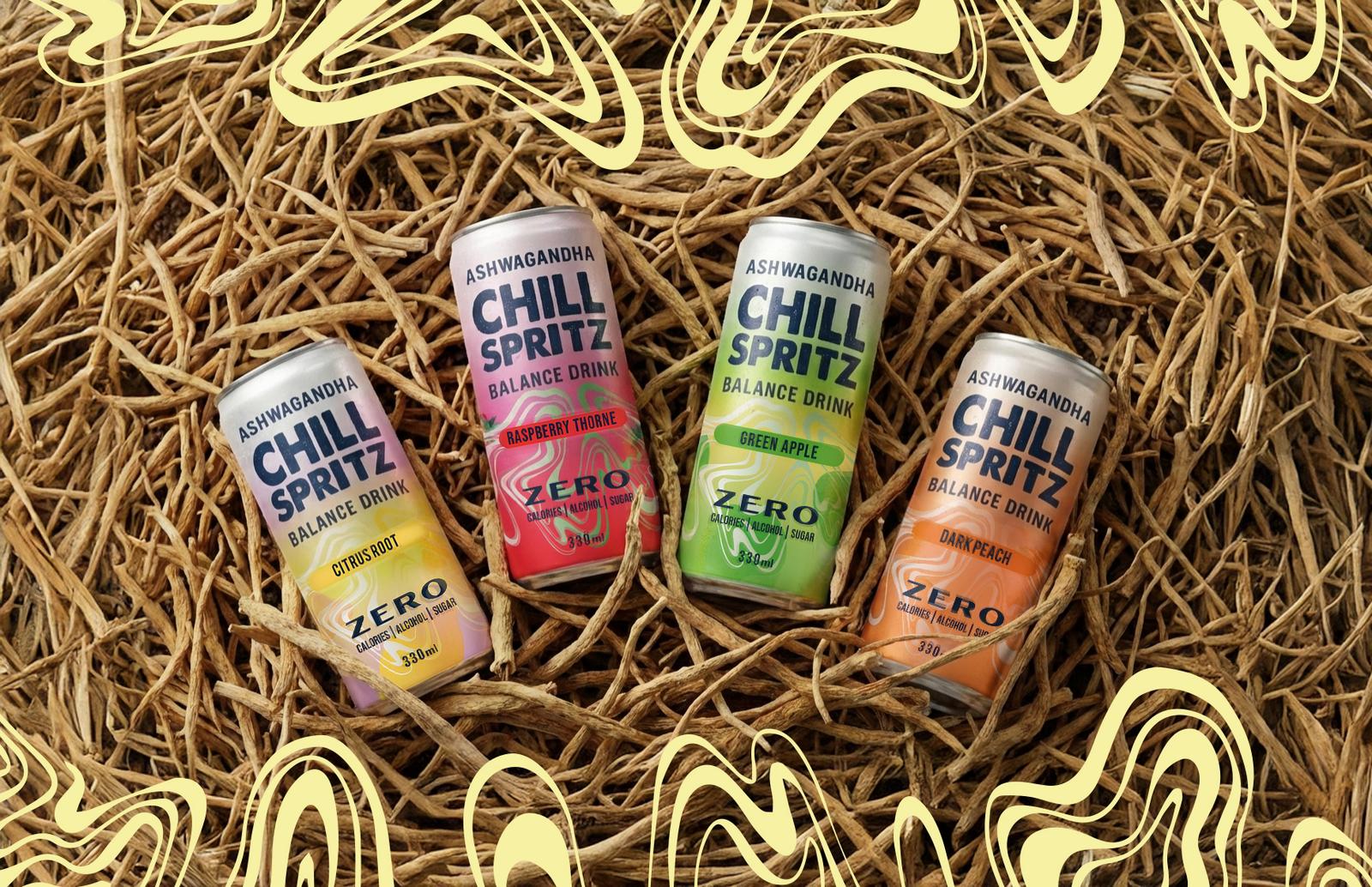 Chill Spritz, Calm Your Day with a healthy fizzy drink wit